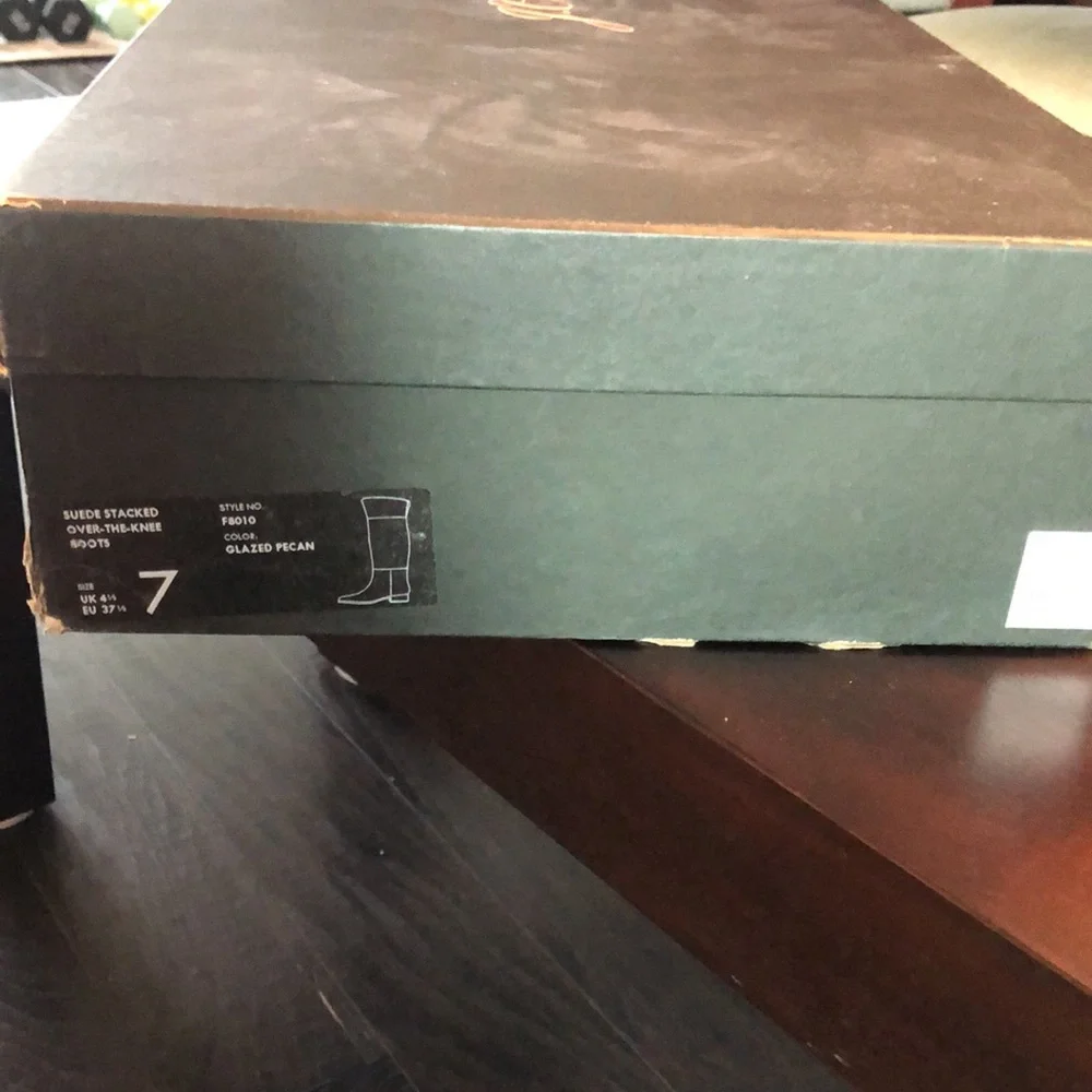 J Crew suede over the knee boots 7 - Picture 4 of 4